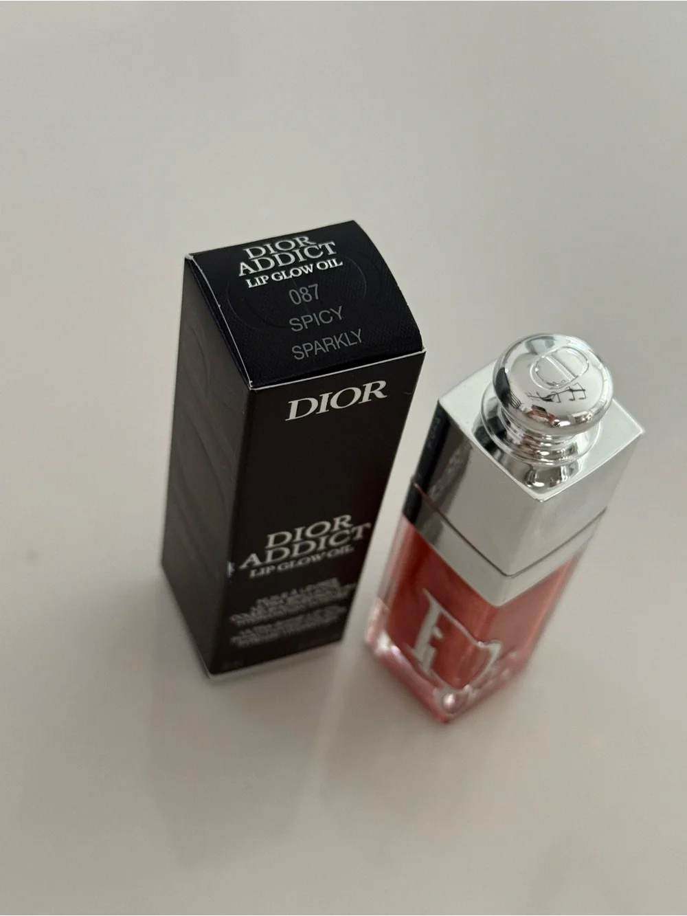 New! Dior Addict Lip Glow Oil sparkling lipgloss - 087 Spicy Soarkly